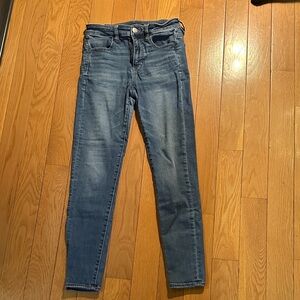 American Eagle Outfitters Blue Skinny Jeans